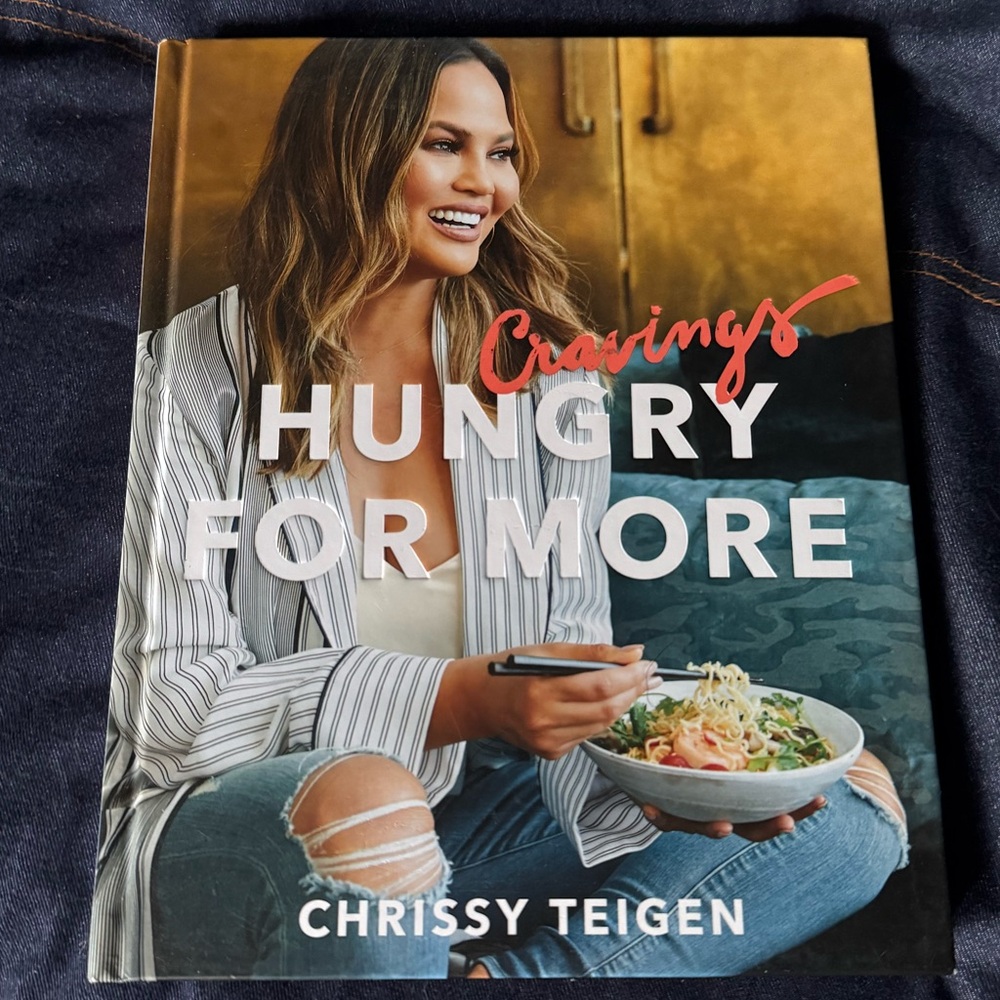 Cravings Hungry for More cookbook by Chrissy Teigen